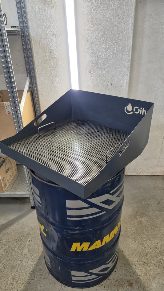 Oily – Workshop Oil Drain Collector