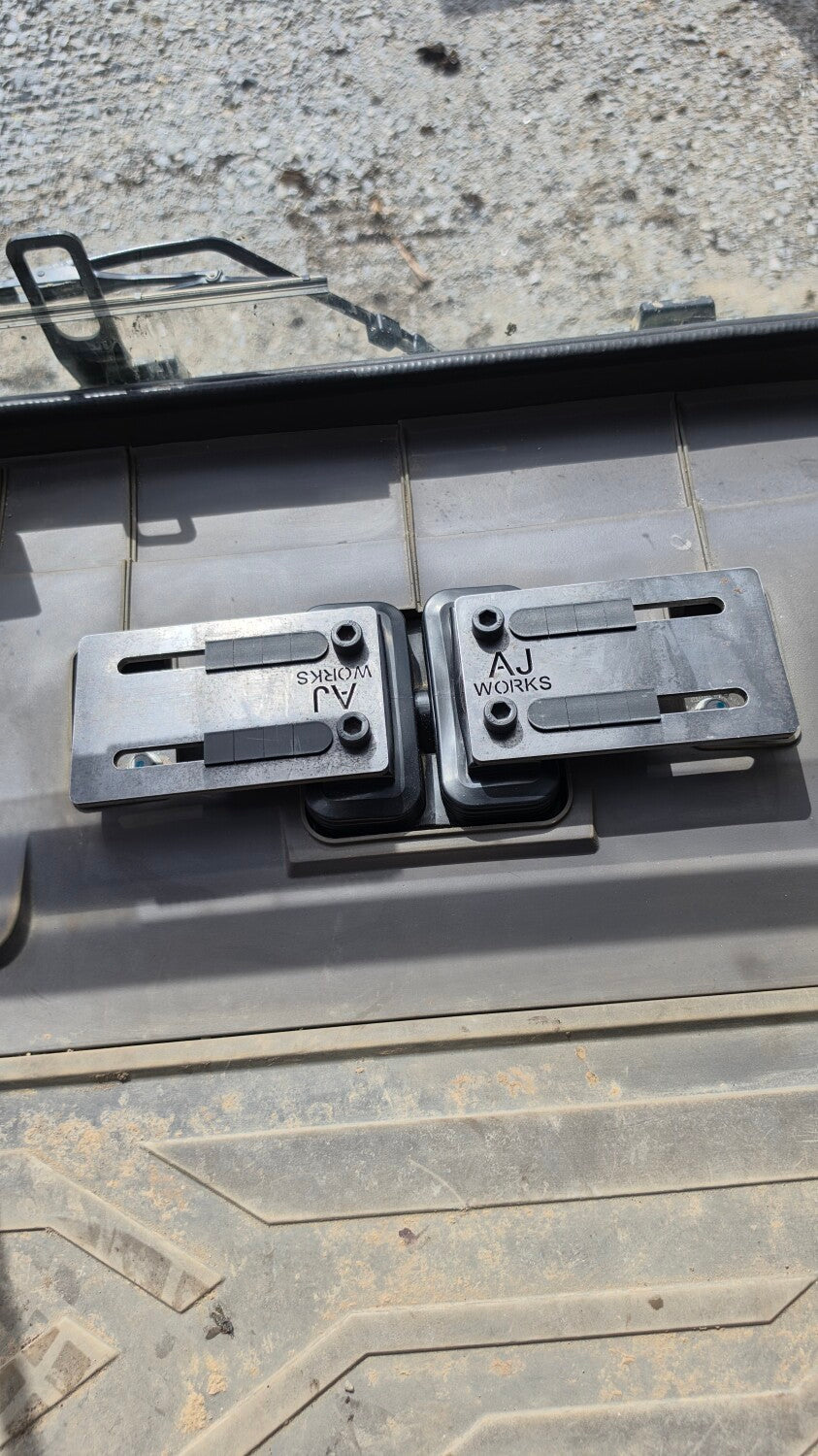 AJ Works Excavator Pedal Extensions for Volvo Excavators