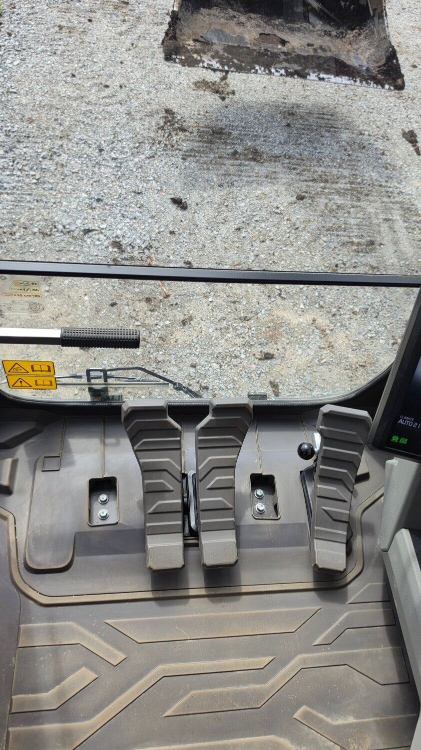 AJ Works Excavator Pedal Extensions for Volvo Excavators